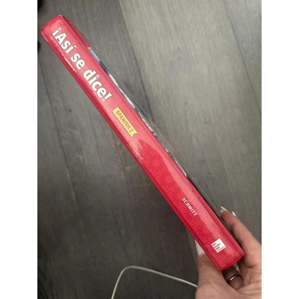 Así Se Dice Spanish 2 Textbook Schmitt‎ McGraw Hill Education Hardcover Language